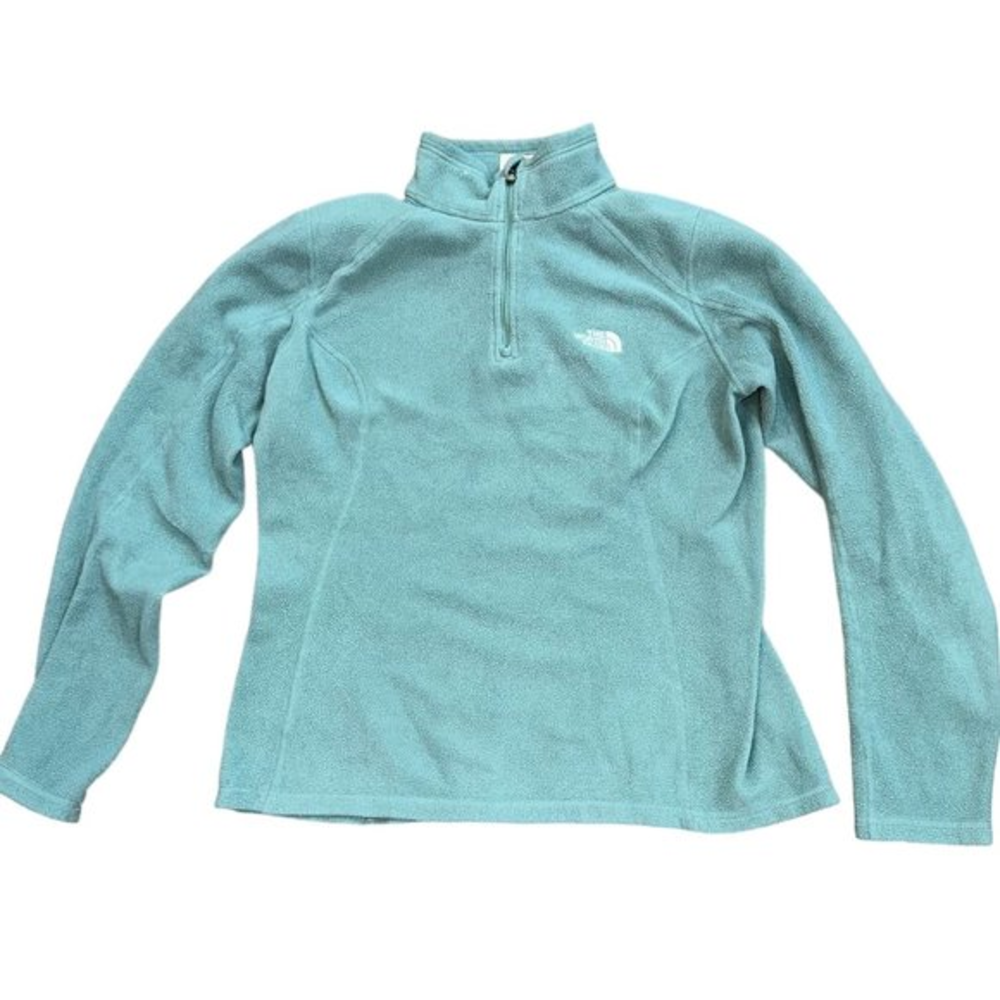 Women's North Face Fleece‎ Jacket Mint Green Size Small